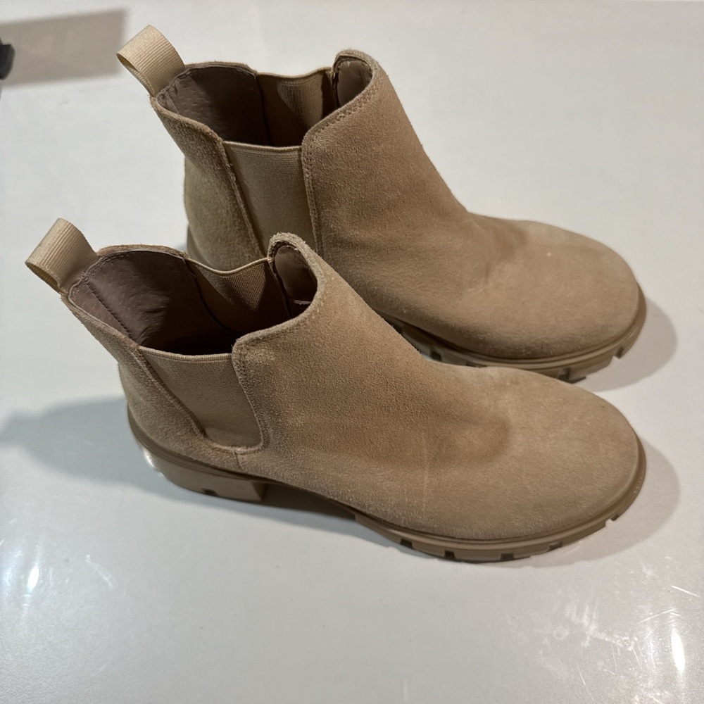 Steve Madden chelsea Suede Ankle Boots - Picture 4 of 6